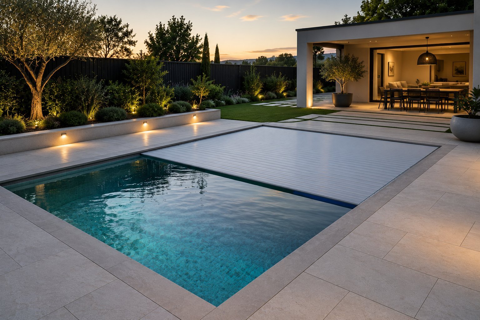 Villa privada Sotogrande con piscina transitable
